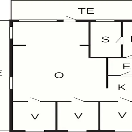 6 Person In Rudkobing Сasa de vacaciones Spodsbjerg
